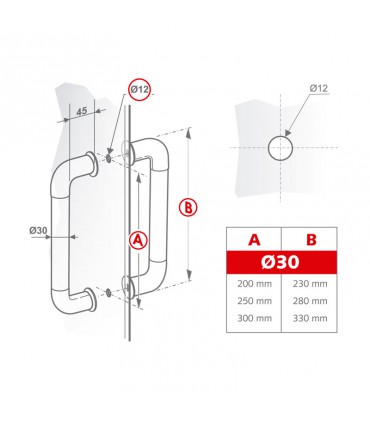 T4757SM AGARRADERA METRACRILATO