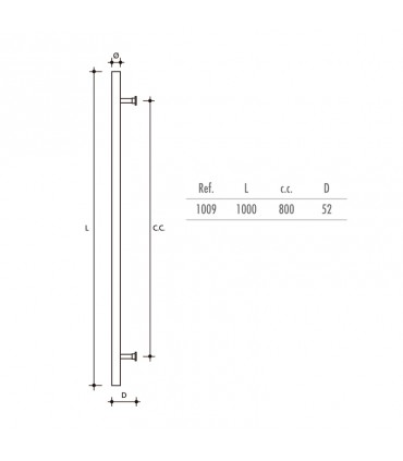 TCBM-140ML TIRADOR SIMPLE / DOBLE