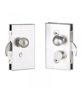 CCBM-PL CERRADURA CORREDERA CON PESTILLO Y POMOS FIJOS