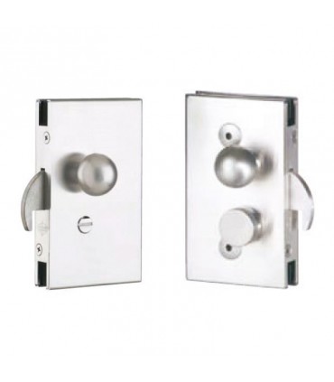 CCBM-PL CERRADURA CORREDERA CON PESTILLO Y POMOS FIJOS