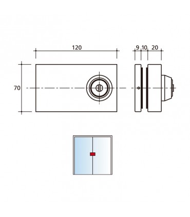 01 CERRADURA DOBLE QUIPON CENTRAL