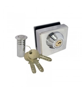 CERRADURA QUIPÓN SUELO GLAX REDONDA