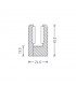 PZ-1.1 PINZA BASE CURVA