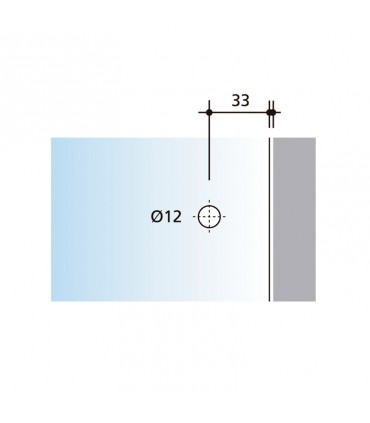 B-190P BISAGRA SIMPLE REDONDA