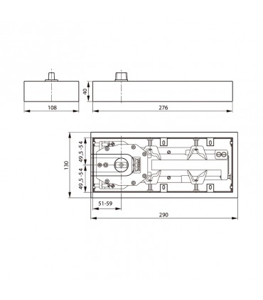 BTS-65 S/R EN-3 EJE INTERCAMBIABLE