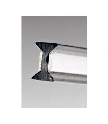 PERFILES EN POLICARBONATO A 2 GUÍAS