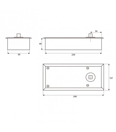 FRENO OMV CUADRADILLO ITALIANO