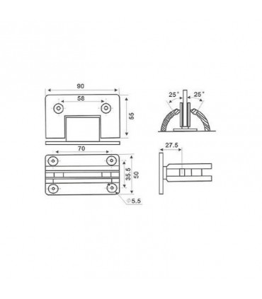 BISAGRA SIMPLE GB100