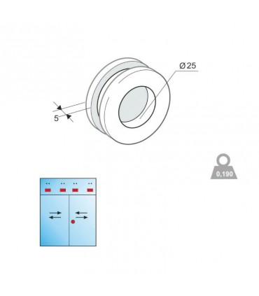 UÑERO CORREDERA GPCC50