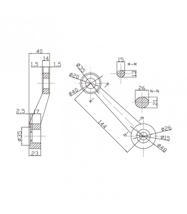 GRAMPÓN T204-1 90º