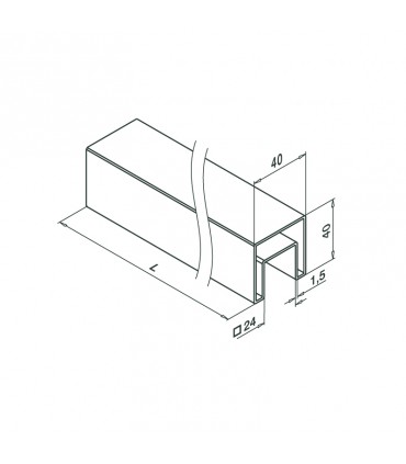 PASAMANOS SUPERIOR CUADRADO 6925/6920