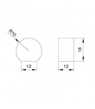 SUJECIÓN ESTANTES EN VIDRIO 20