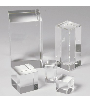 CUBOS Y PARALELEPÍPEDOS EN VIDRIO