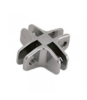 CONECTOR MÓDULOS VIDRIO 4 DIRECCIONES
