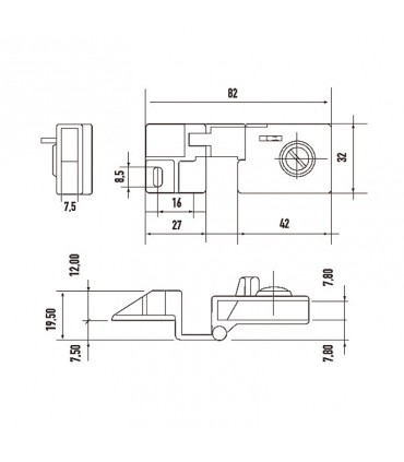 BISAGRA LATERAL GRANDE
