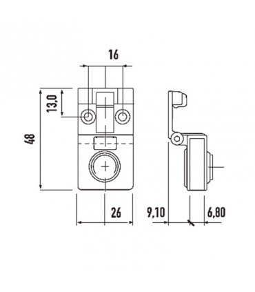 BISAGRA LATERAL MINI