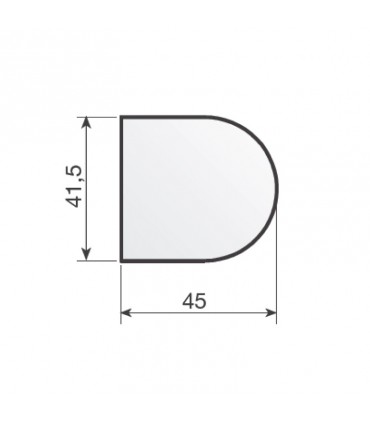 TAPA MEDIA LUNA GRANDE