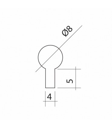 CERRADURA TIPO LAPIZ