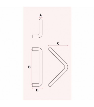 TIRADOR IN.07.289.D ALUMINIO