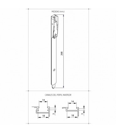 PASADOR MOD.281 DE HOJA