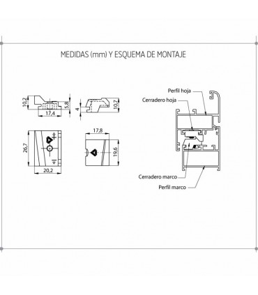 CONJUNTO MOD.2000 CIERRE