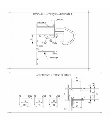 CIERRE MOD.330 GOLPETE