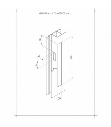 CIERRE MOD.2149 EMBUTIR