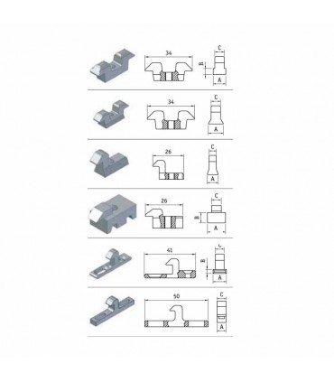 CERRADEROS DE CORTE RECTO