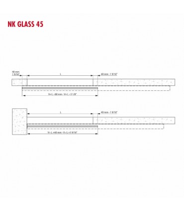NK GLASS 45