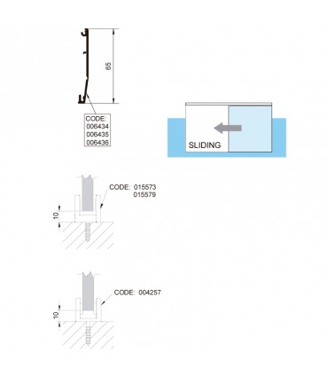 LARGE PERFIL FALSO TECHO