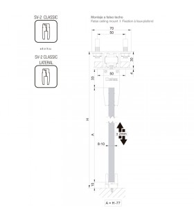 LARGE PERFIL FALSO TECHO