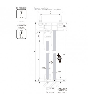 LARGE PERFIL FALSO TECHO 2
