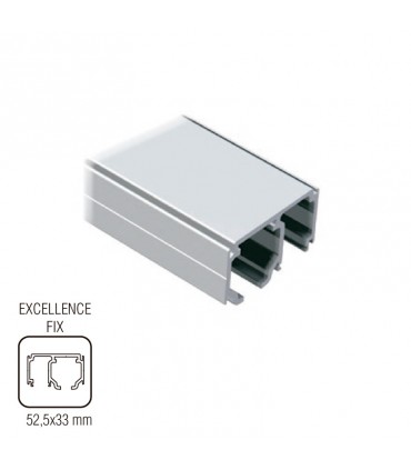 Perfil superior Excellence vidrio