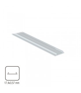 Embellecedor perfil superior vidrio fijo