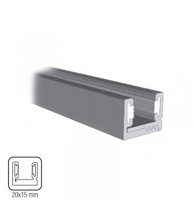 Perfil inferior con burlete