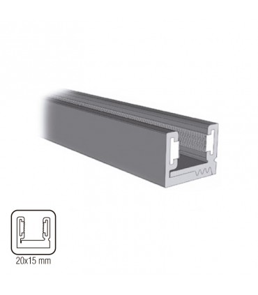 Perfil inferior con burlete