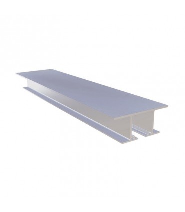 Perfil aluminio anodizado