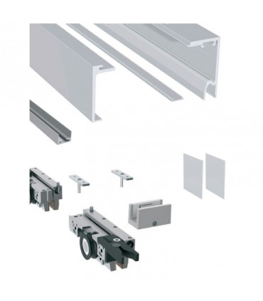Kit SV-X70 vidrio fijo doble freno retenedor