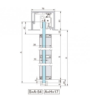 SV - X70 Montaje a falso techo