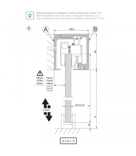 SV - X110 Montaje a pared
