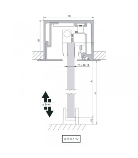 SV - X110 Montaje a falso techo