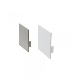 Tapas laterales perfil corredero vidrio fijo