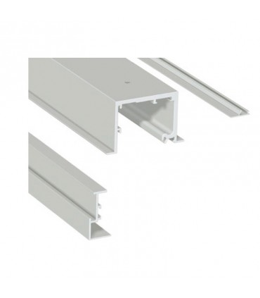 Perfil superior corredero falso techo