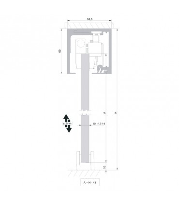 SV - SELFCLOSE techo