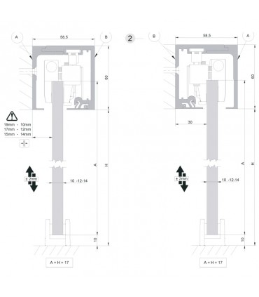 SV - SELFCLOSE pared