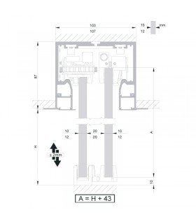 SV - T-PRO falso techo