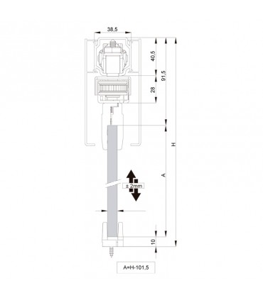 SV - SINCRO 100/125 techo
