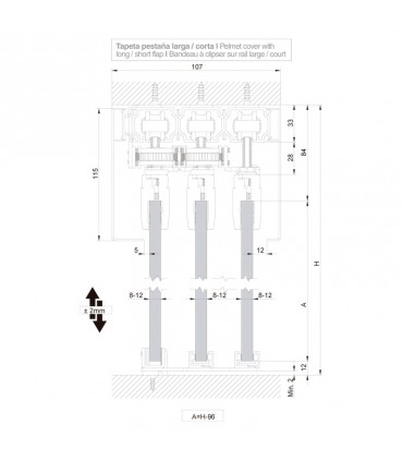 SV - T PROGRESIVA 3 hojas techo