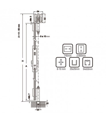 SV-A101D hasta 100 kg