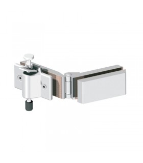 Bisagra doble pasador pie